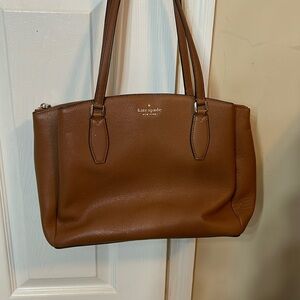 Brown leather Kate Spade Tote